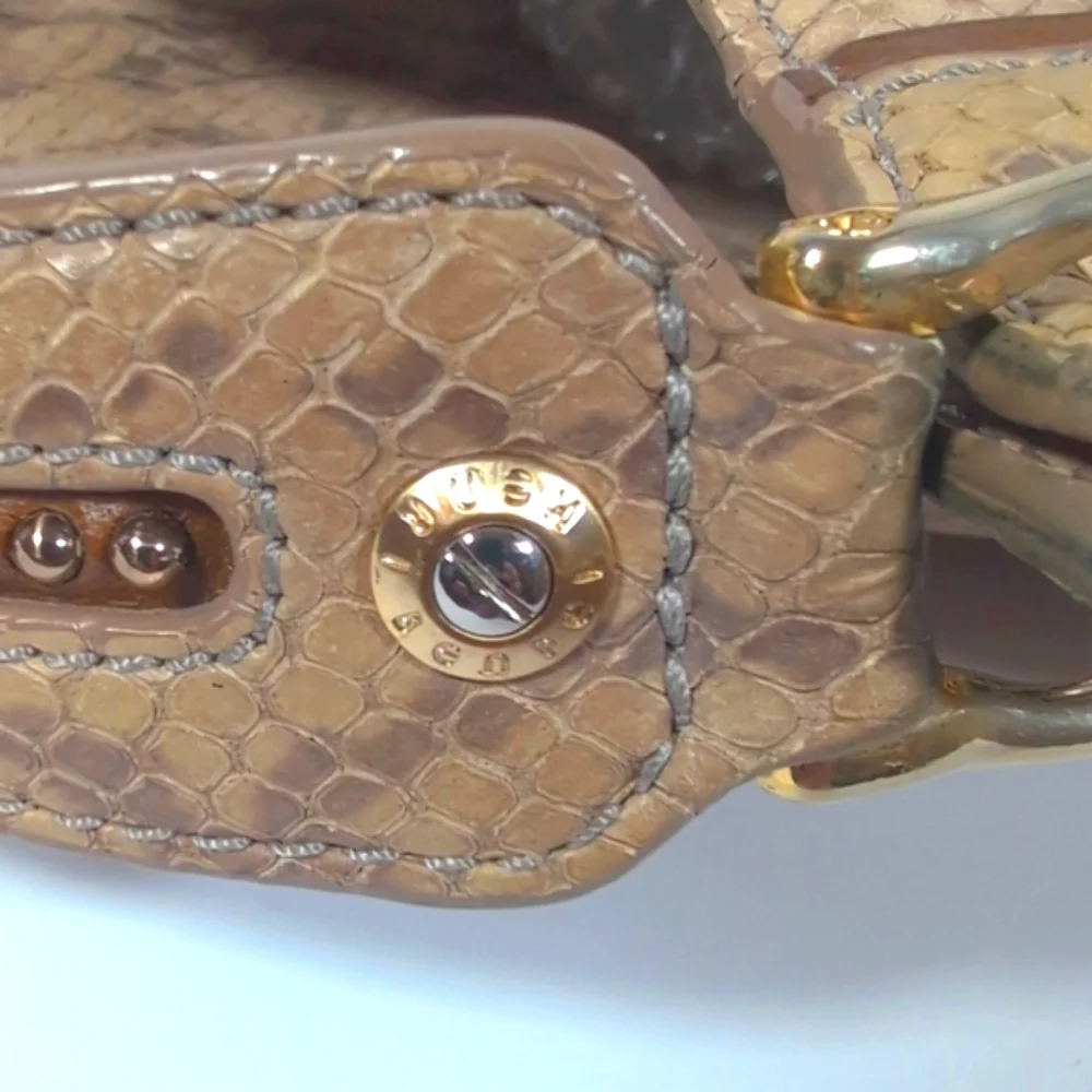 Henri Bendel Snake Skin Hobo Bag